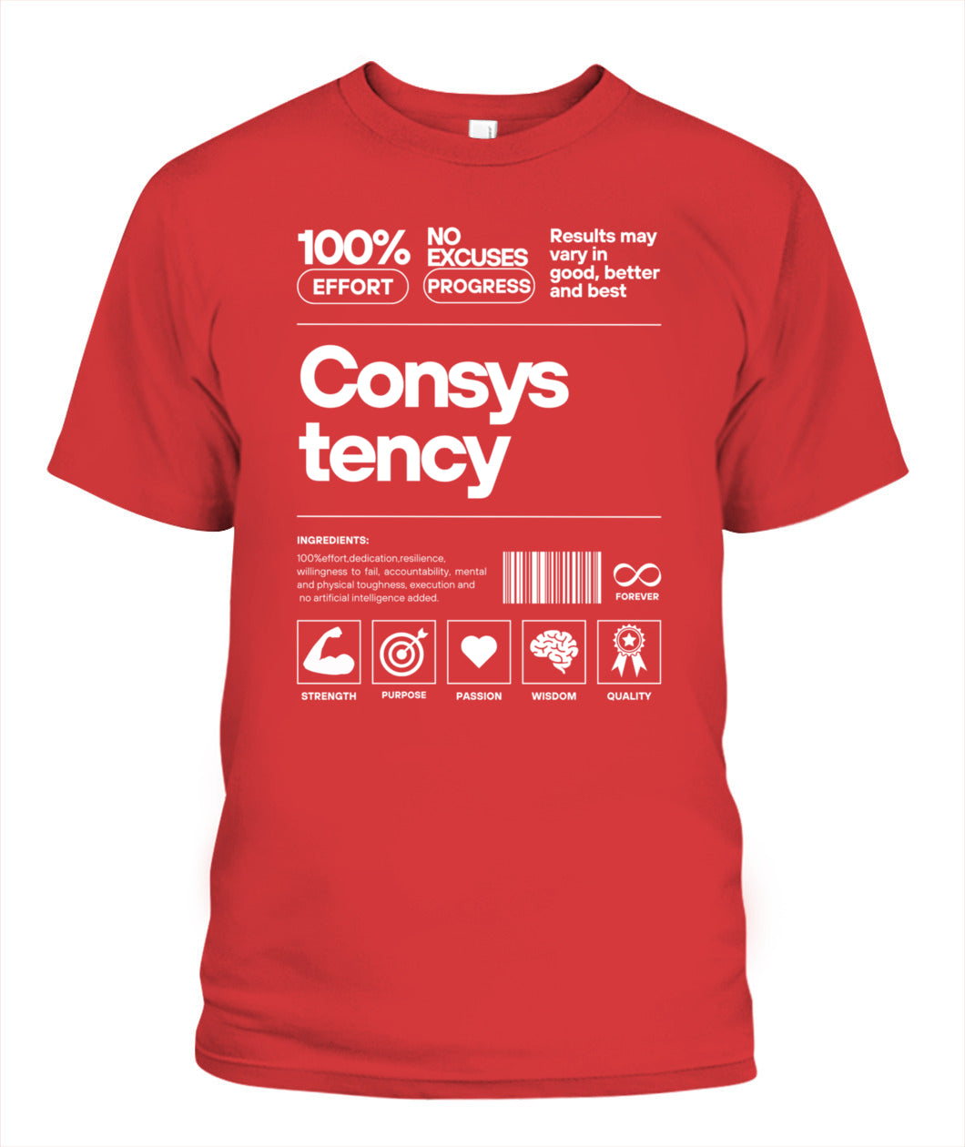 Consystent breakdown T shirt