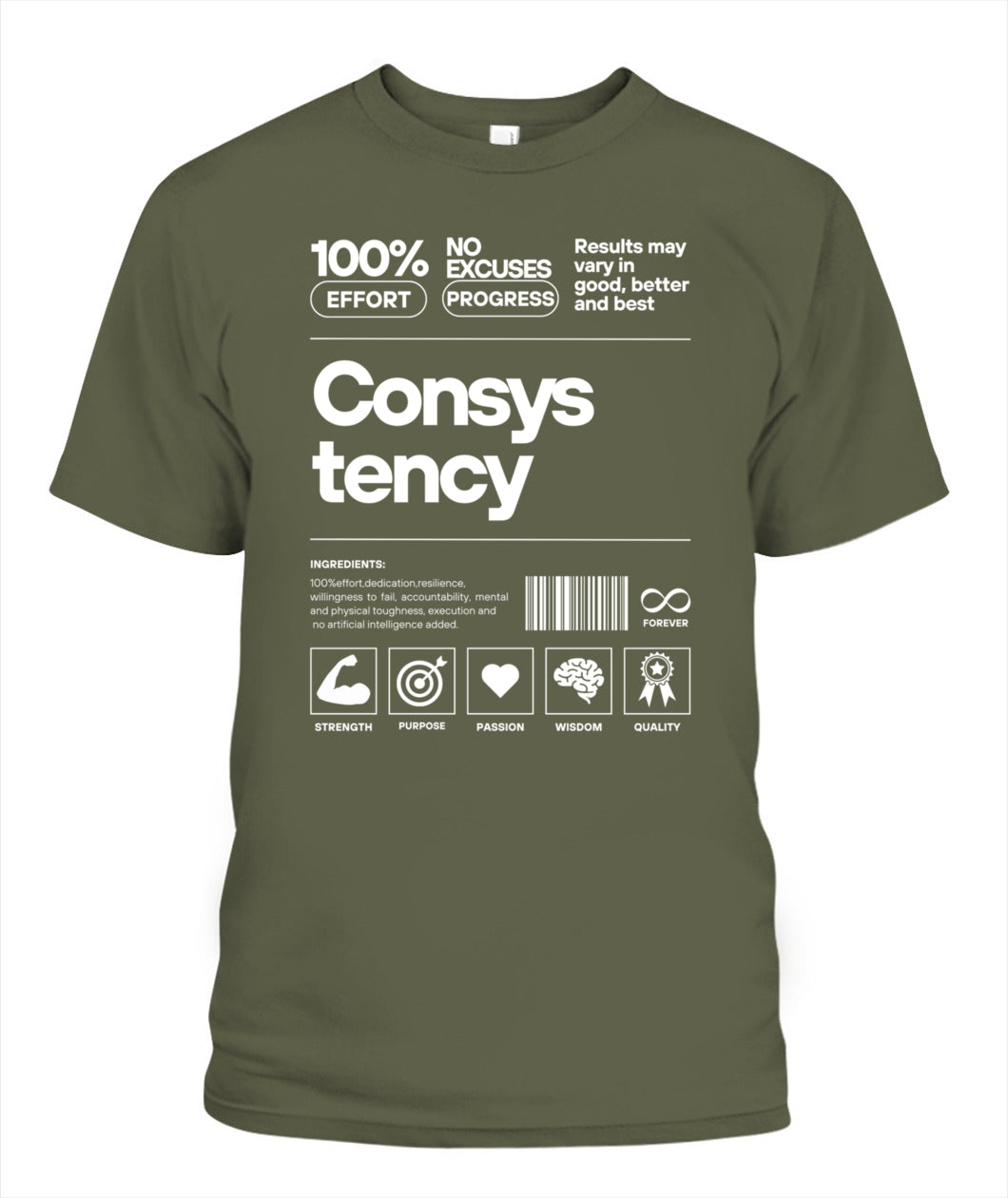 Consystent breakdown T shirt