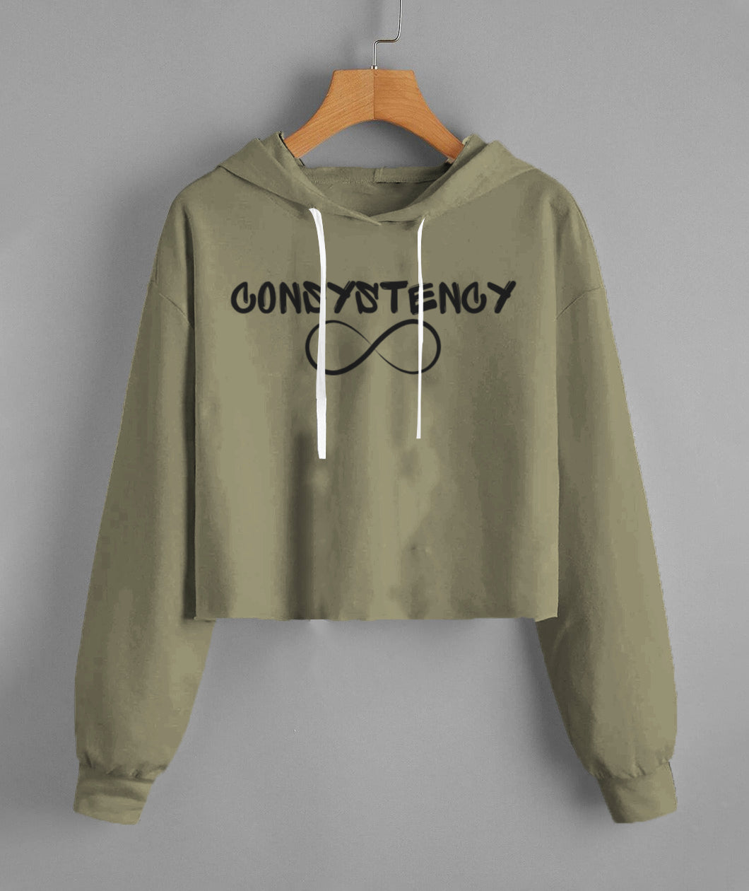 Lady'S Cropped Hoodie | Independent Trading Co. AFX64CRP