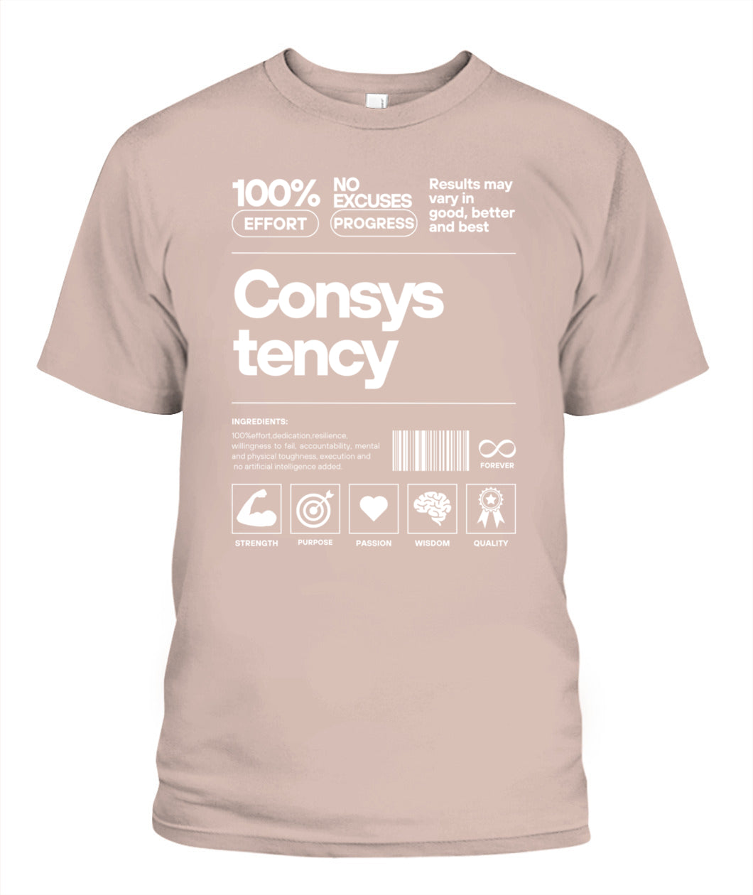 Consystent breakdown T shirt
