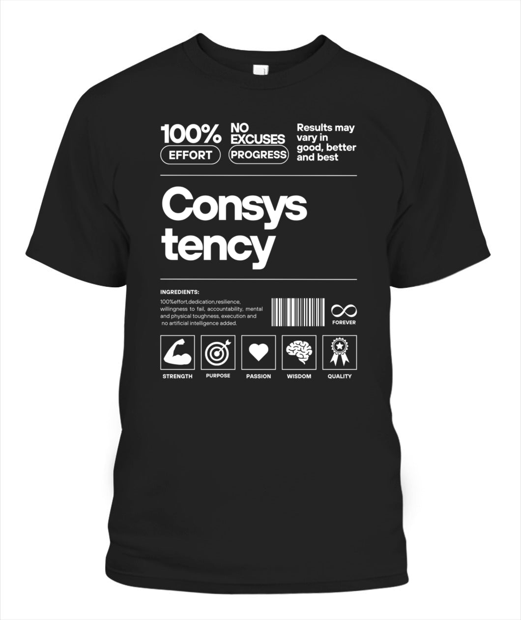 Consystent breakdown T shirt